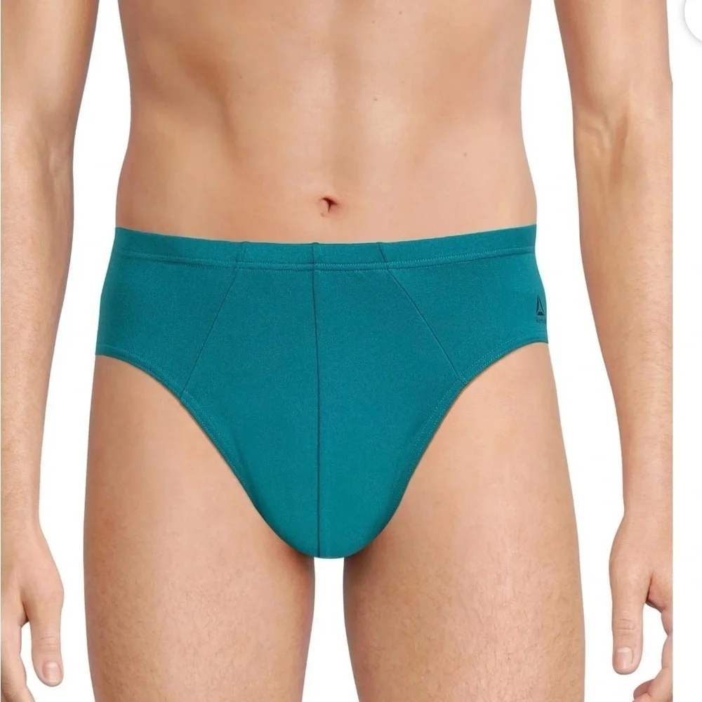 Reebok Men’s Tech Comfort Performance Low Rise Briefs Underwear, 6-Pack